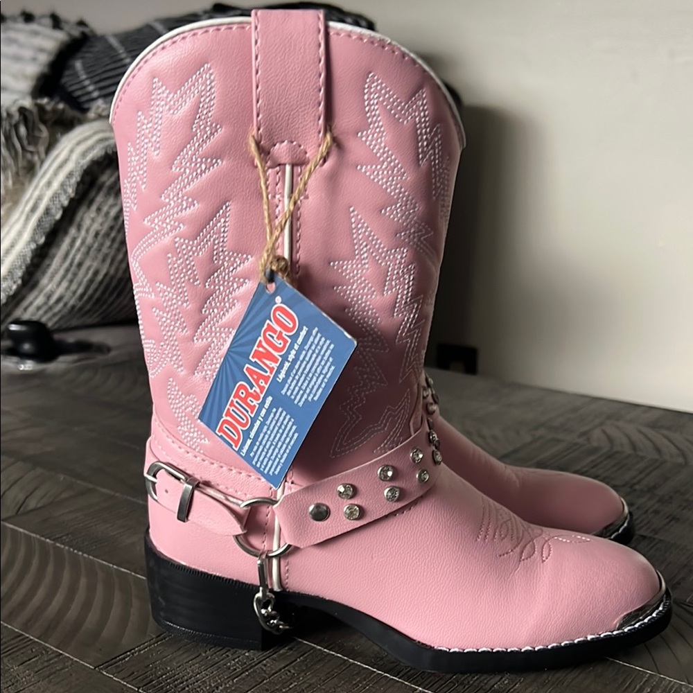 Durango Pink Western Boots